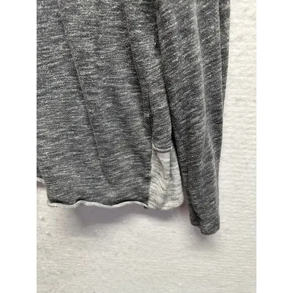 FP‎ Beach FREE PEOPLE Cocoon Cowl Neck One Body Pullover Top M/L Charcoal Grayh - Picture 2 of 9